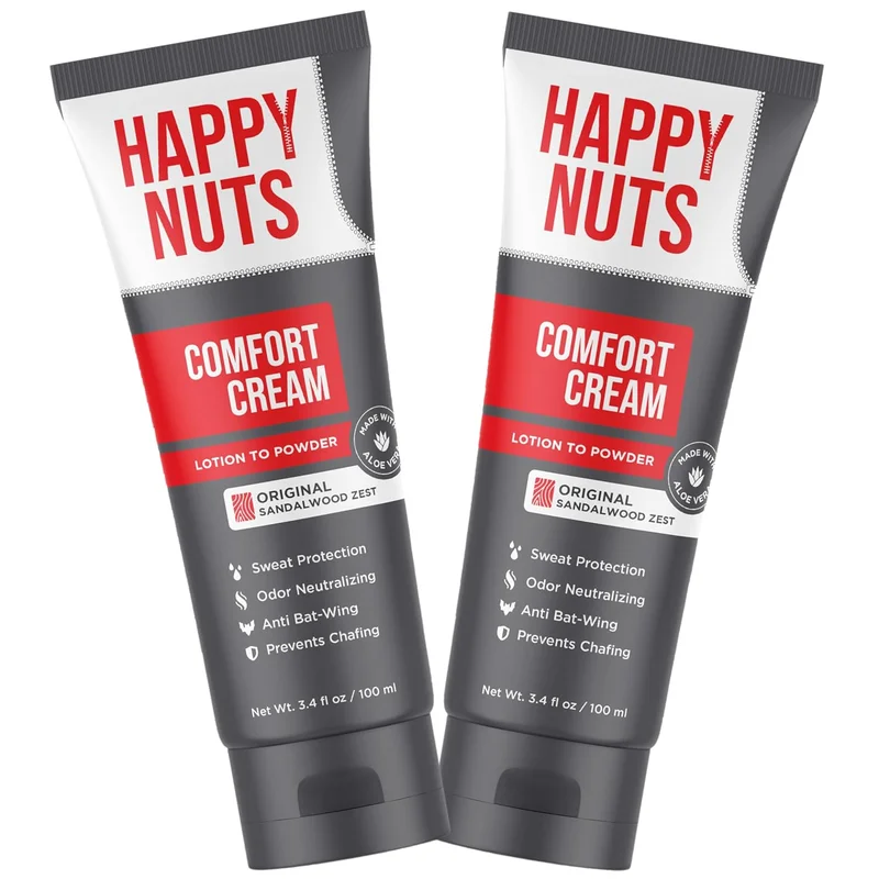 HAPPY NUTS Comfort Cream Deodorant for Men - Rank 8 in Best Lume Deodorant of 2025