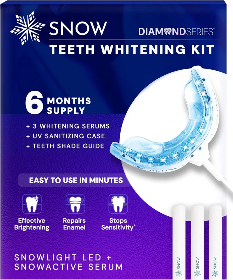 Snow Teeth Whitening Kit with LED Light - Rank 1 in Best Snow Teeth Whitening of 2025