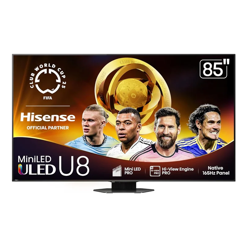 Hisense U8QG 85" Mini-LED 4K Smart TV - Rank 2 in Best Hisense 85 Inch Tv of 2025