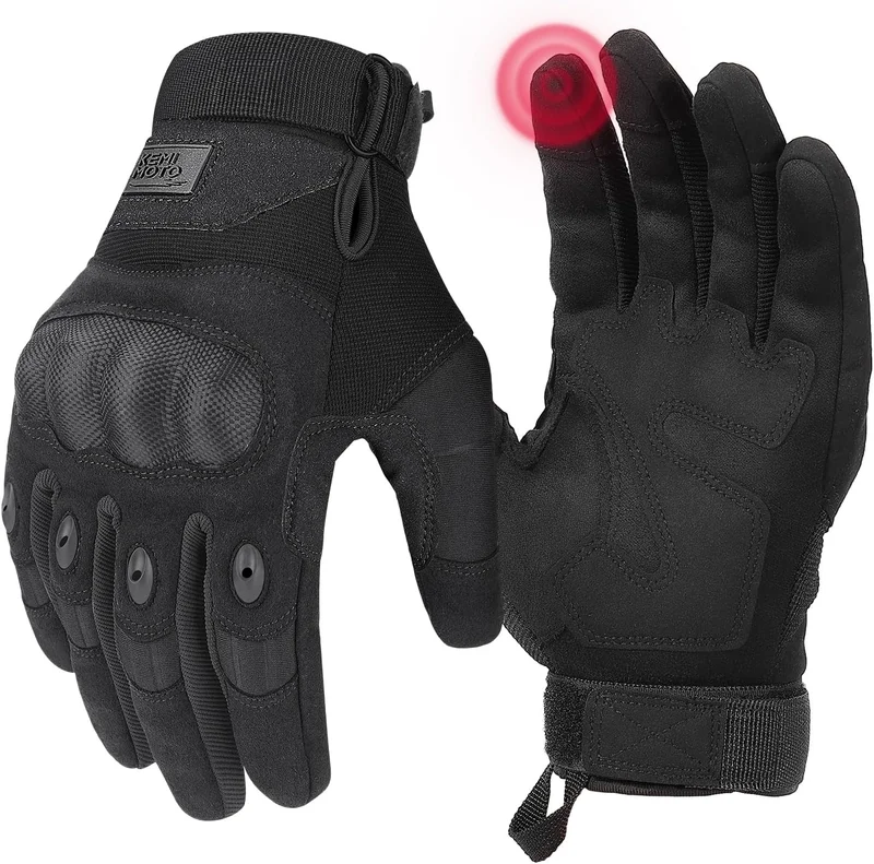KEMIMOTO Tactical Touchscreen Motorcycle Gloves - Rank 5 in Best Work Gloves of 2025