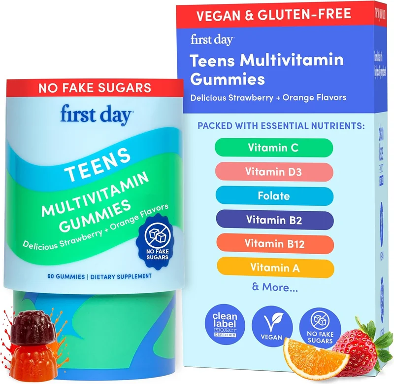 First Day Teen Multivitamins - Rank 6 in Best Multivitamin For Kids of 2025