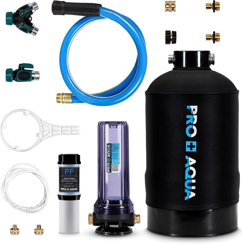 PRO AQUA RV Water Softener and Filtration System Bundle - Rank 4 in Best Rv Water Softener of 2025