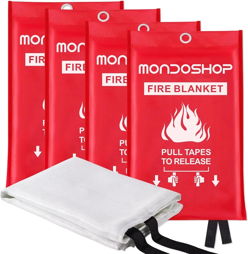 Mondoshop Fire Blanket for Emergencies - Rank 9 in Best Fire Blanket of 2025