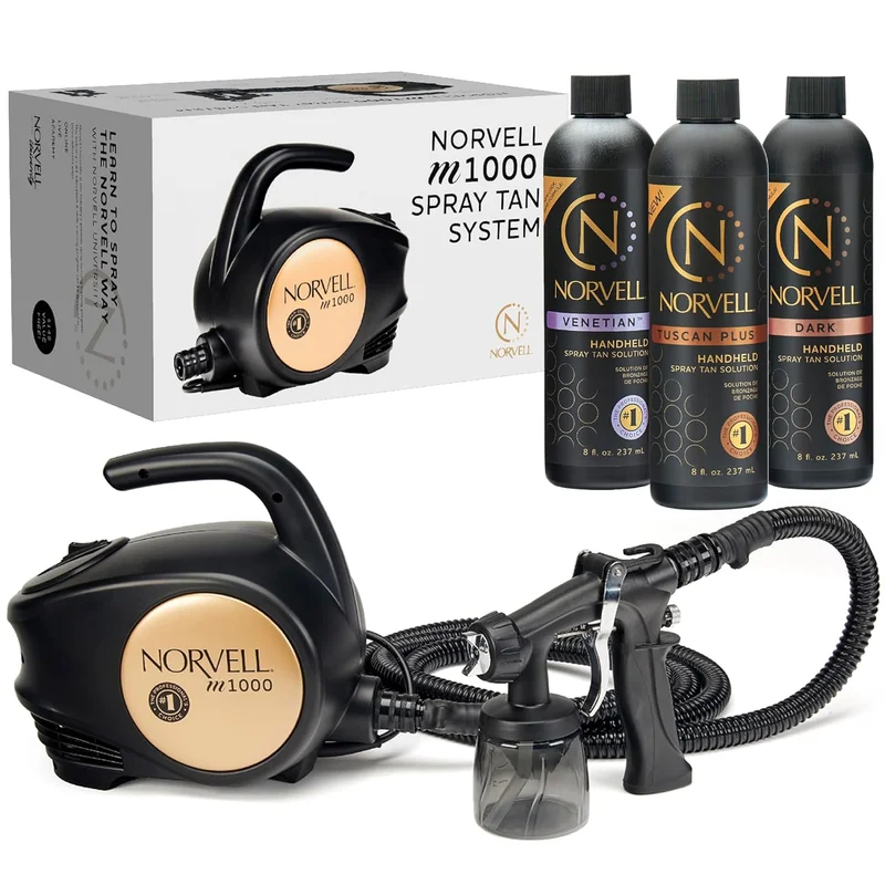 Norvell Sunless Kit - M1000 HVLP Spray Tan Machine - Rank 9 in Best Tanning Kit of 2025
