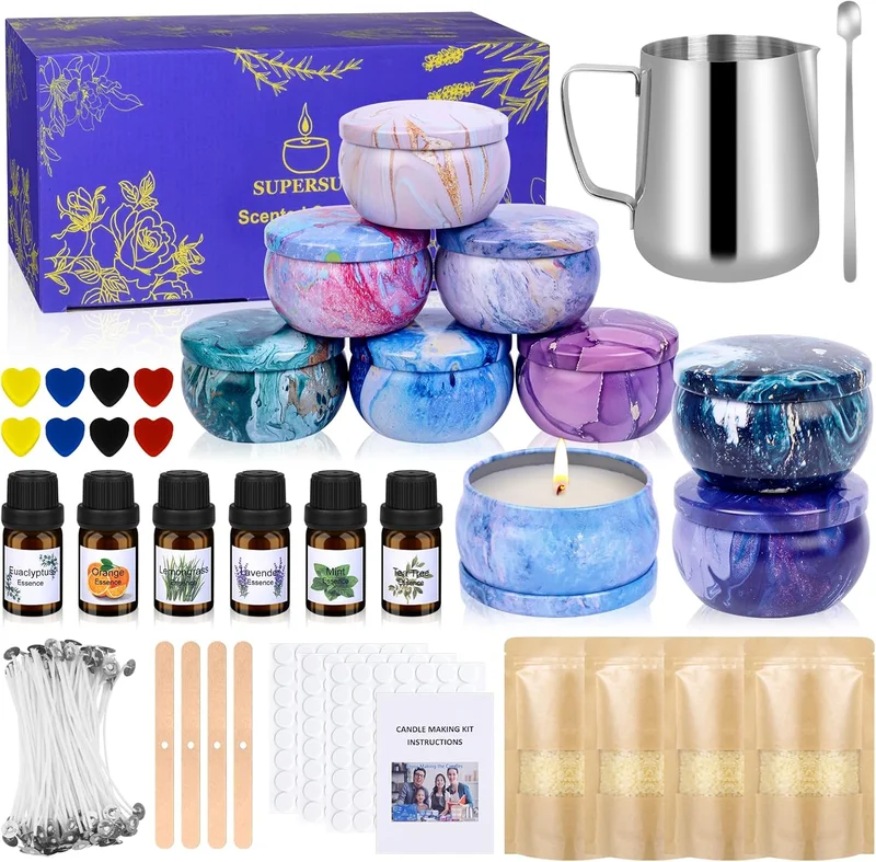 SUPERSUN Candle Making Kit for Adults - Rank 9 in Best Candle Making Kit of 2025