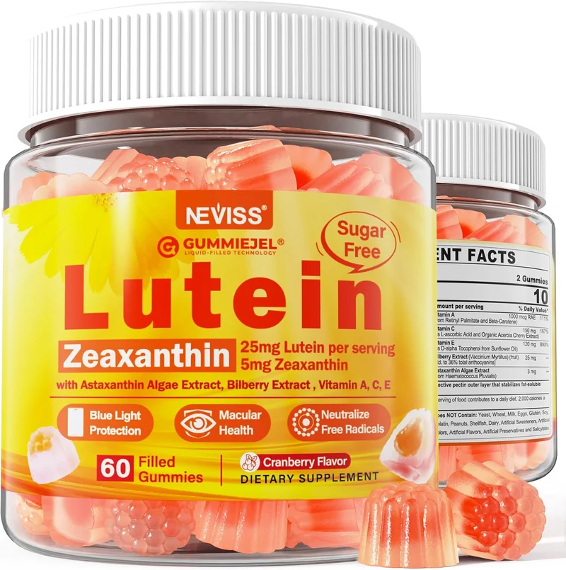 NEVISS Vision Health Gummies - Rank 9 in Best Lutein of 2025
