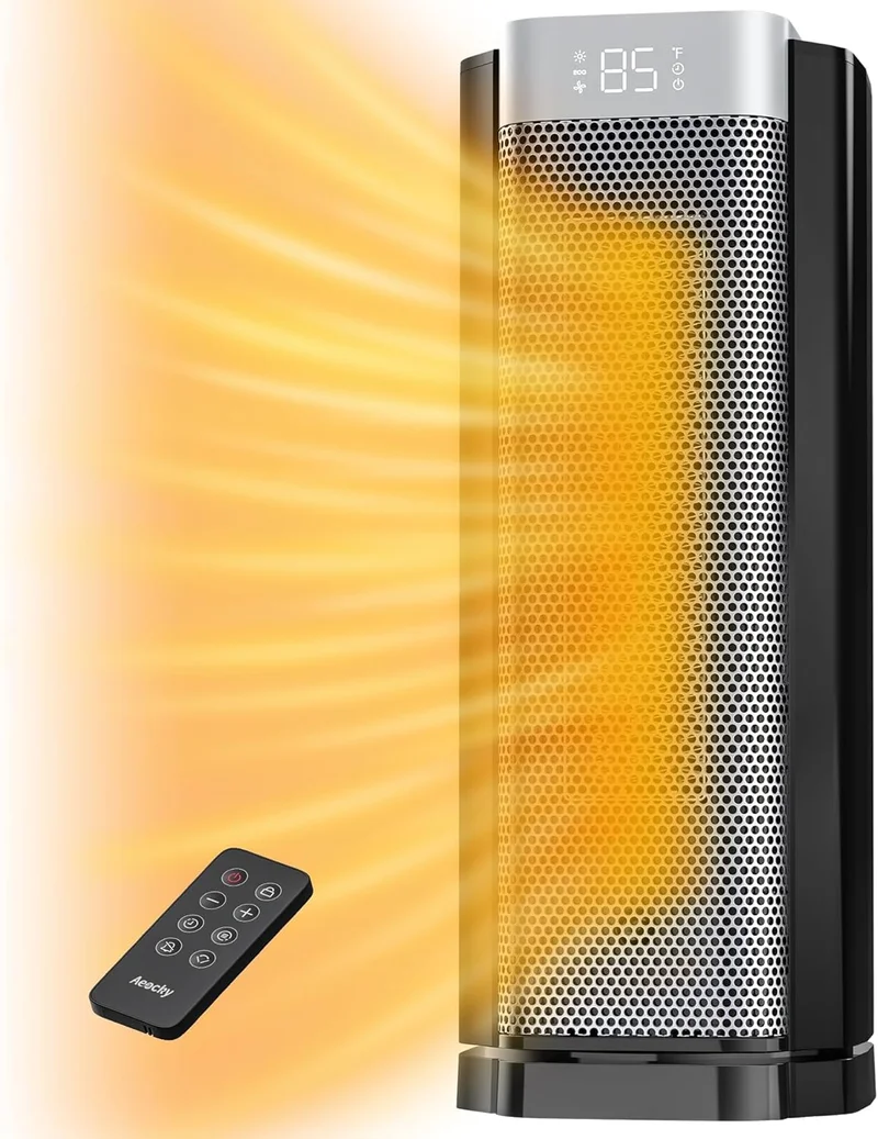 AEOCKY Zero-Odor AI Thermostat Space Heater - Rank 4 in Best Portable Heater of 2025