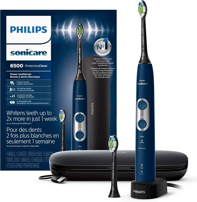 Philips Sonicare ProtectiveClean 6500 Electric Toothbrush - Rank 6 in Best Electric Toothbrushes of 2025