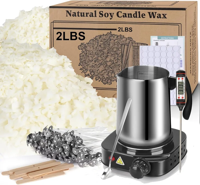 Soy Wax Candle Making Kit With Melter - Rank 7 in Best Making Candle Supplies of 2025