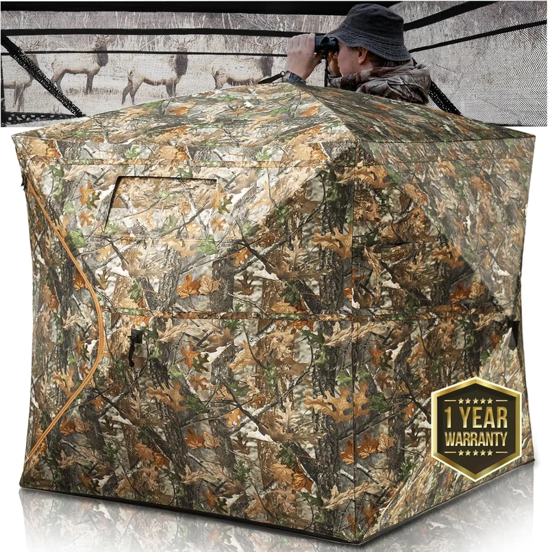 Huntsen 360° See Through Hunting Blind - Rank 2 in Best Hunting Blind of 2025