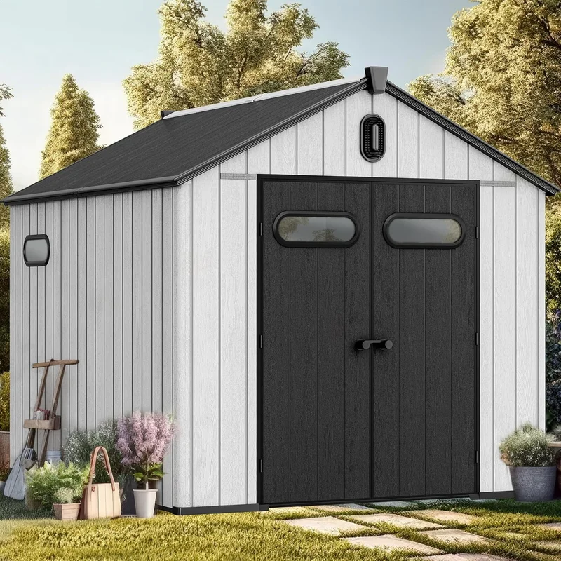 YITAHOME 8x10ft Outdoor Resin Storage Shed - Rank 10 in Best Cheap Sheds of 2025