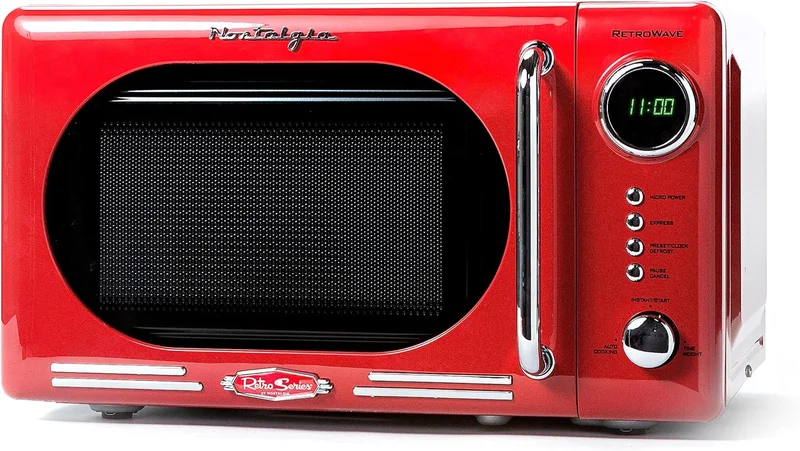 Nostalgia Retro Compact Microwave Oven - Rank 10 in Best Micro Wave of 2025