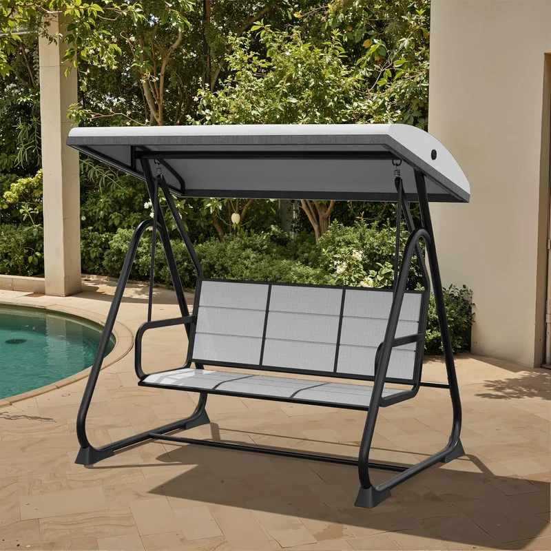 East Oak Outdoor Porch Swing Chair - Rank 3 in Best Outdoor Swing of 2025