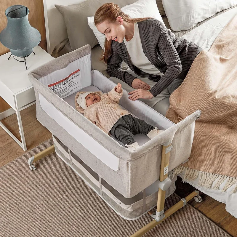 Besrey Baby Bassinet Bedside Sleeper - Rank 7 in Best Bassinet Bed of 2025