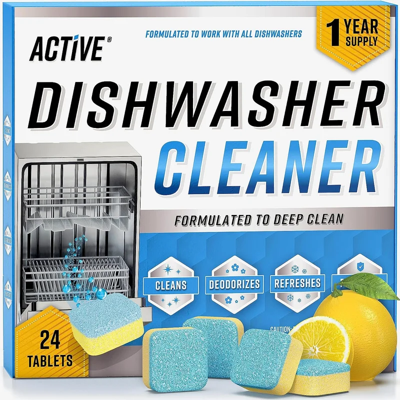 Dishwasher Cleaner and Deodorizer Tablets - Rank 8 in Everything You Didn’t Know You Needed (Until Now)