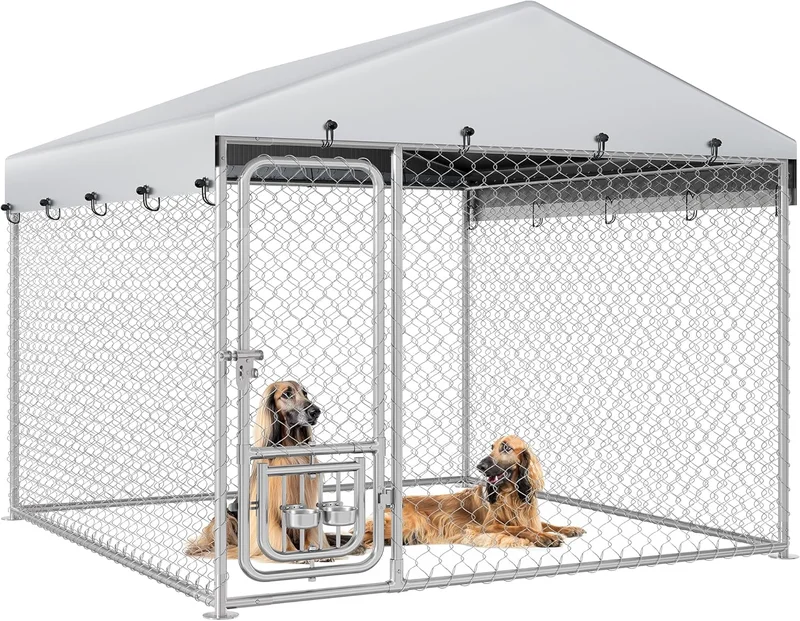 YITAHOME Outdoor Dog Kennel with Roof - Rank 8 in Best Dog Cages of 2025