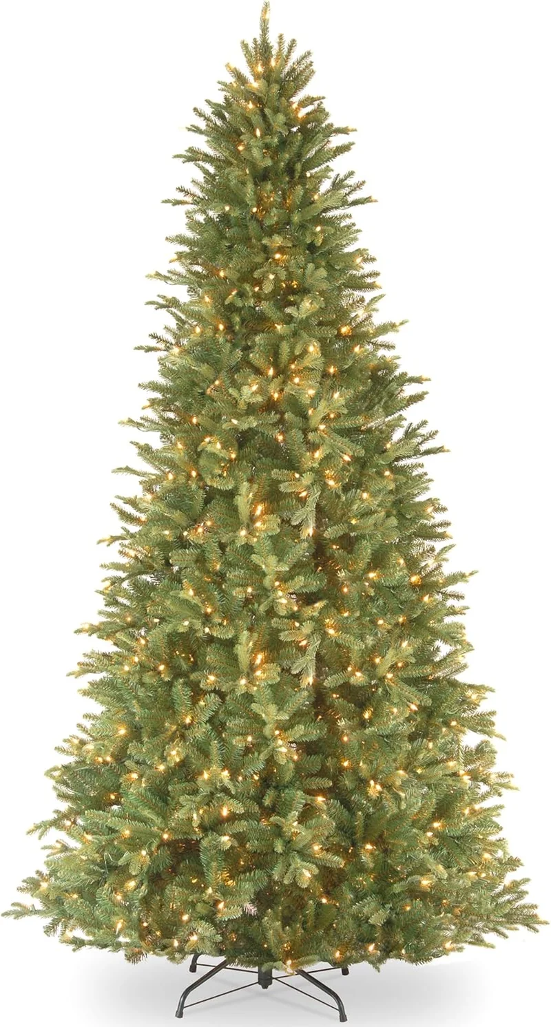 National Tree Pre-Lit Tiffany Fir Christmas Tree - Rank 8 in Best Christmas Tree 12 Ft of 2025