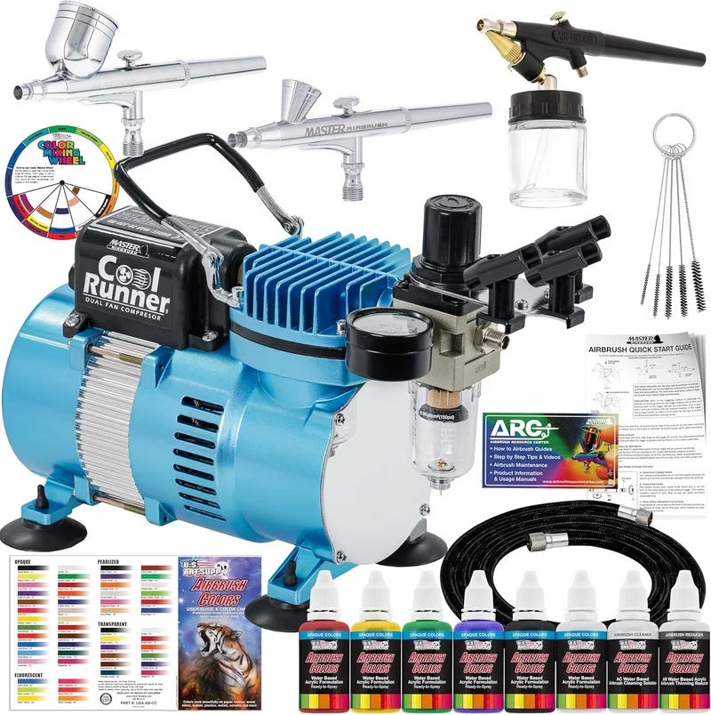 Master Airbrush Cool Runner II Airbrushing Kit - Rank 2 in Best Airbrush of 2025