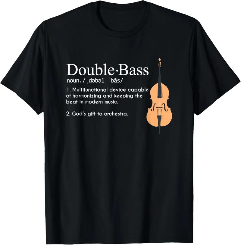 Double Bass Definition T-Shirt - Rank 9 in Best Double Bass of 2025